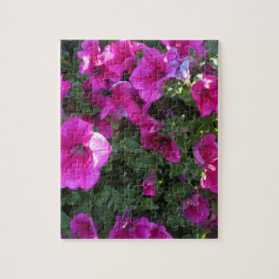 Nature, Flora, Pink Flower Jigsaw Puzzle