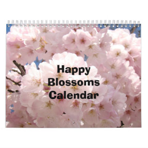 Nature Floral Calendars Spring Blossoms Botanical