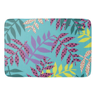 Nature Floral Girly Trendy Bath Mat