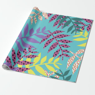 Nature Floral Girly Trendy Wrapping Paper