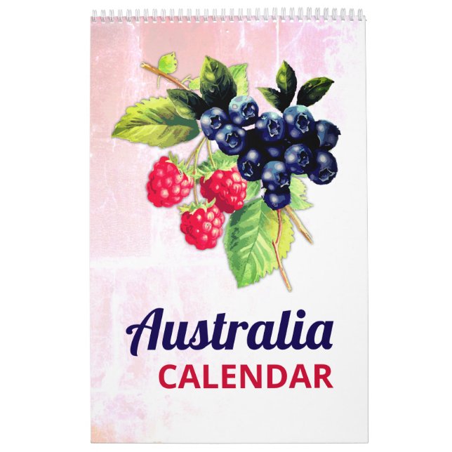 Nature Foods | Australia 2026 Wall Calendar (Cover)