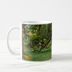 Nature forest foliage tree leaf coffee mug