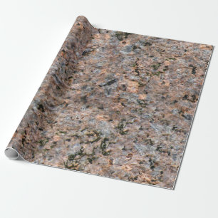Nature Geology Photo Rock Texture Wrapping Paper