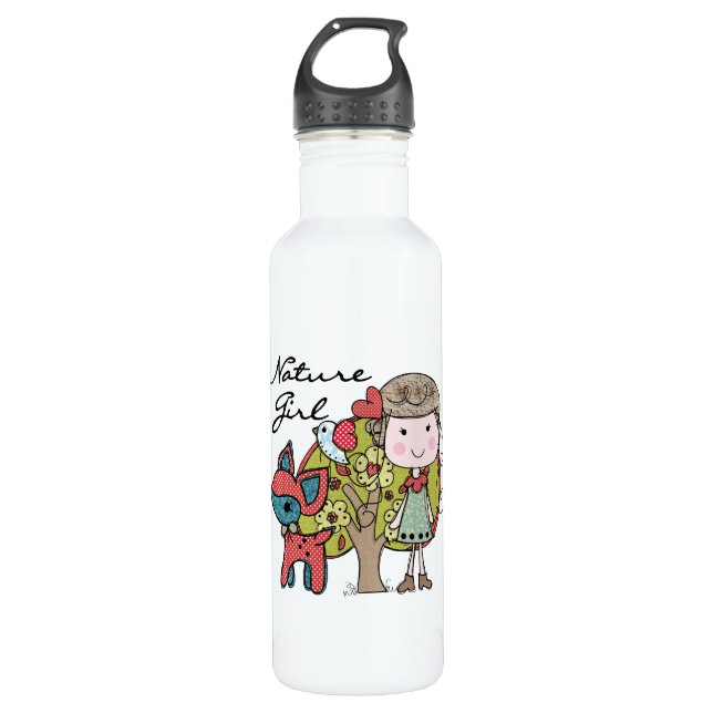 Nature Girl 710 Ml Water Bottle (Front)