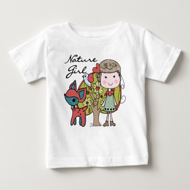 Nature Girl Baby T-Shirt (Front)