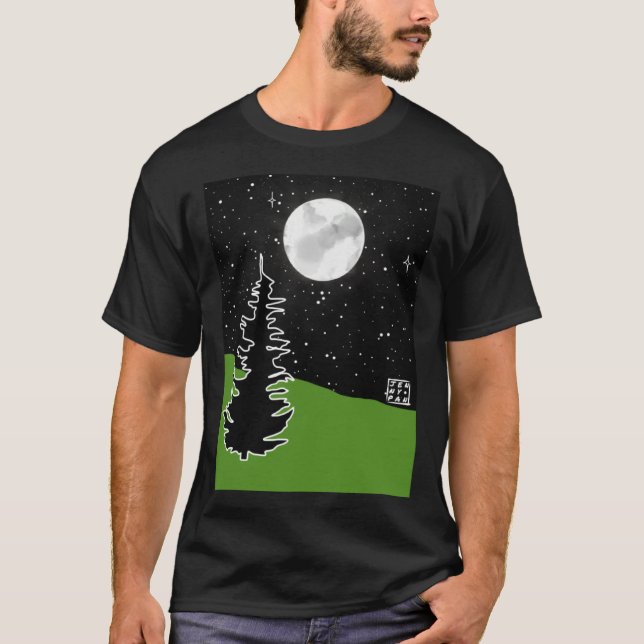 Nature Gorpcore Aesthetic Room Decor Salty Granola T-Shirt (Front)