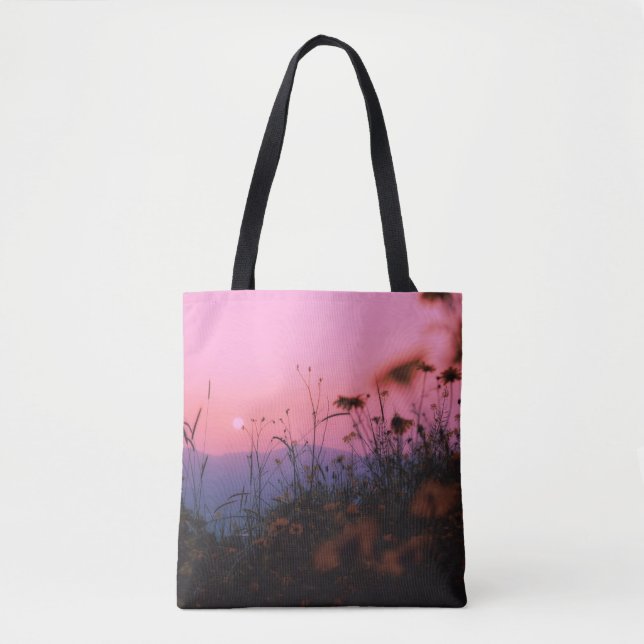 Nature grass tote bag (Front)