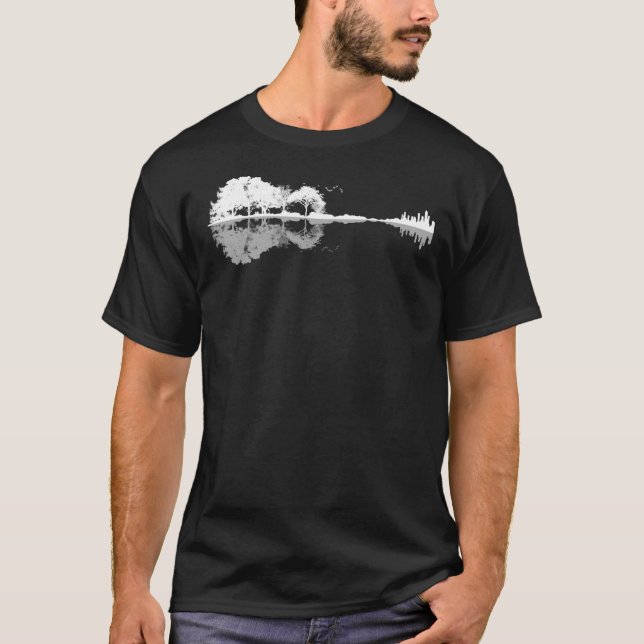 Nature Guitar  Classic T-Shirt (Front)