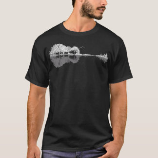 Nature Guitar - Musical Notes T-Shirt