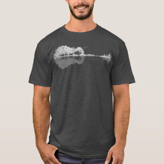 Nature Guitar Musical Notes T-Shirt