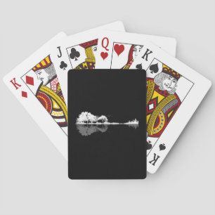 Nature Guitar Playing Cards