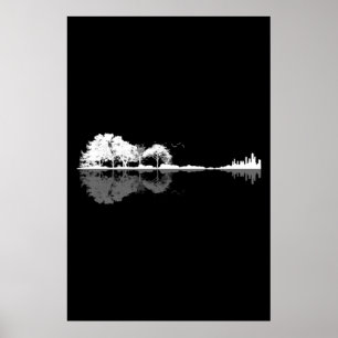 Nature Guitar Poster