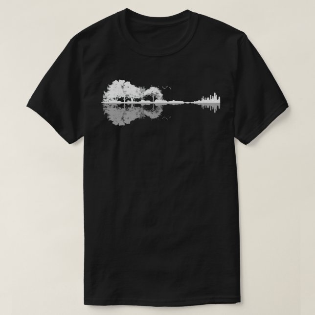 Nature Guitar  T-Shirt (Design Front)