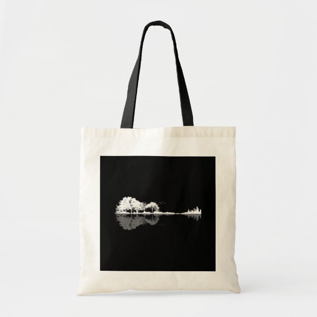 Nature Guitar Tote Bag (Front)