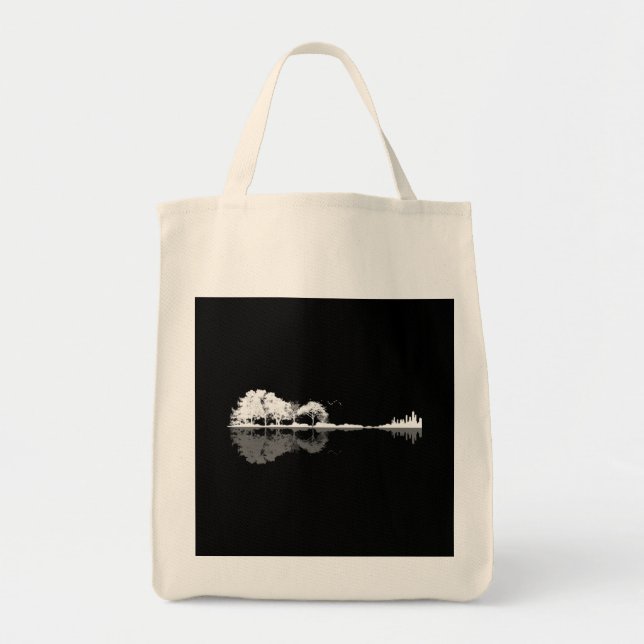 Nature Guitar Tote Bag (Front)