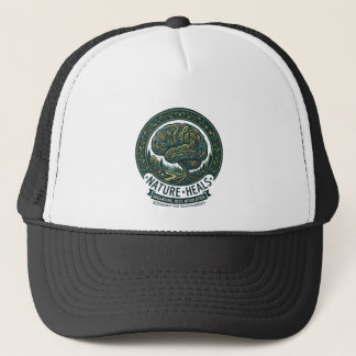 Nature Heals Neurodiversity Ecotherapy ADHD Autism Trucker Hat