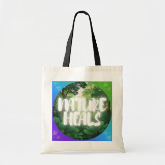 NATURE HEALS Tote Bag