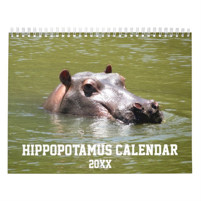 Nature Hippopotamus Calendar (Cover)