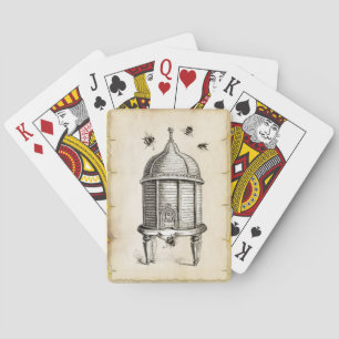 Nature Honey Bee Hive Playing Cards