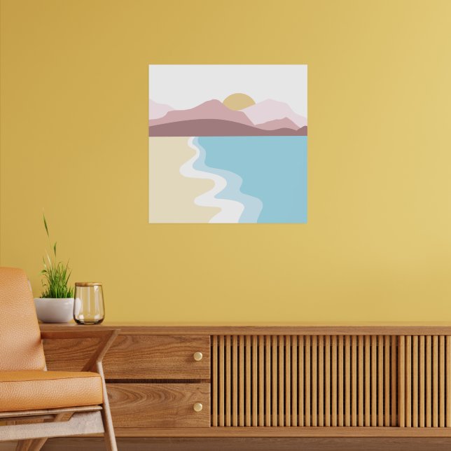 Nature Illustration Poster (Living Room 2)