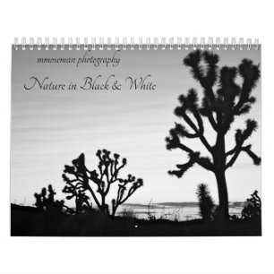 Nature in Black and White Calendar