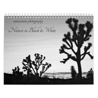 Nature in Black and White Calendar