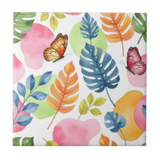 Nature in Motion Ceramic Tile