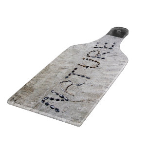 Nature in the Sand Graphics Cutting Board