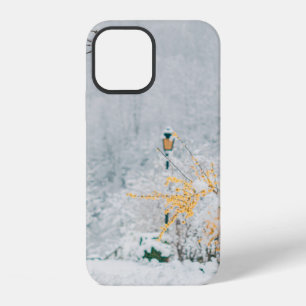 nature in the snow vintage rendering lensart, beau iPhone 12 case