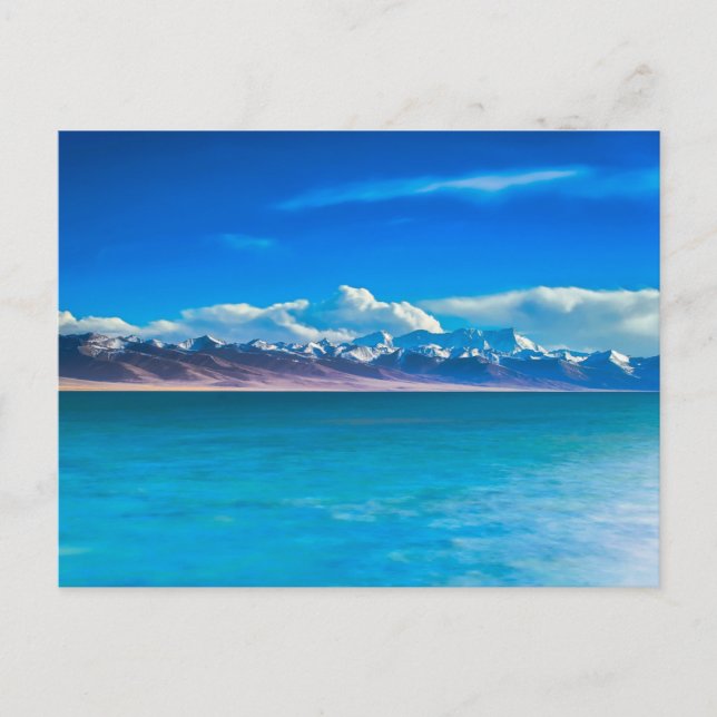 Nature Inspirations China, Mountains and Sea Postcard (Front)