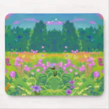 Nature inspire mousepad - scenery design