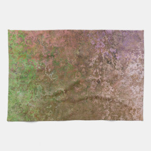 Nature Inspired Abstract Alcohol Ink Tea Towel