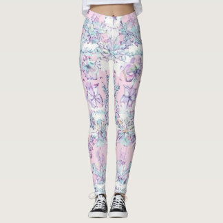 Nature-Inspired Butterfly Leggings