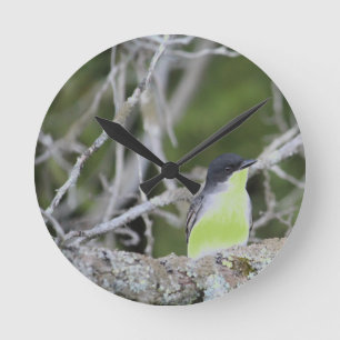 Nature Inspired Design Round Clock