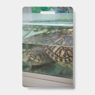 Nature-Inspired Earthy Tones ID Badge