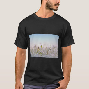 Nature-Inspired Moss Texture Print T-Shirt
