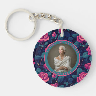 Nature-inspired Retirement Gifts for Mum Photo Ros Key Ring