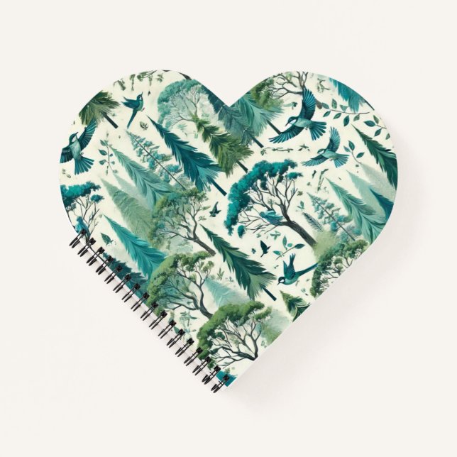 Nature-Inspired Seamless Design Notebook (Front)