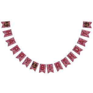 Nature Inspired Tulip Flower Party Custom Bunting