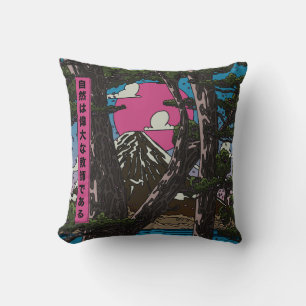 Nature is a great teacher cushion