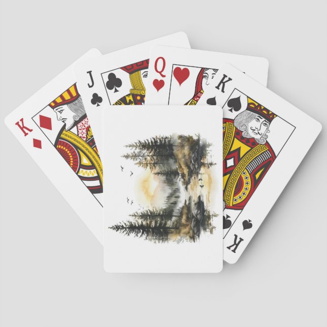 Nature Is Calling Playing Cards (Back)