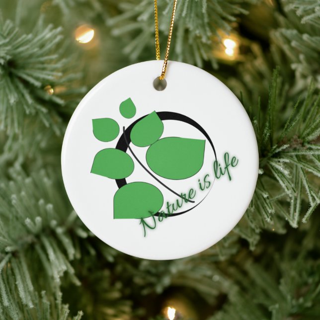 Nature is life Ornament (Tree)
