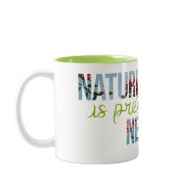 "Nature is pretty Neat" Green Interior Mug