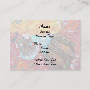 Nature Lady and the Seasons of the Year. Business Card