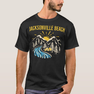 Nature Landscape Jacksonville Beach T-Shirt