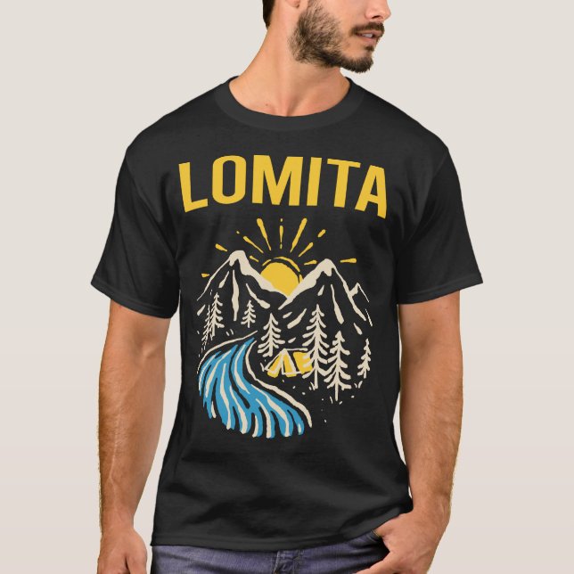 Nature Landscape Lomita T-Shirt (Front)