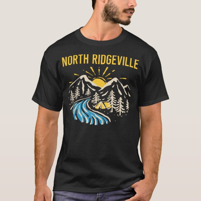 Nature Landscape North Ridgeville T-Shirt (Front)