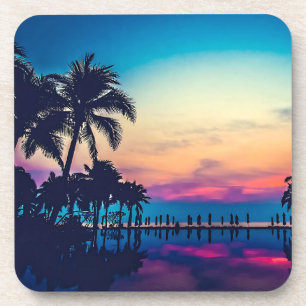 Nature Landscape Pool Palm Trees-25925 Coaster