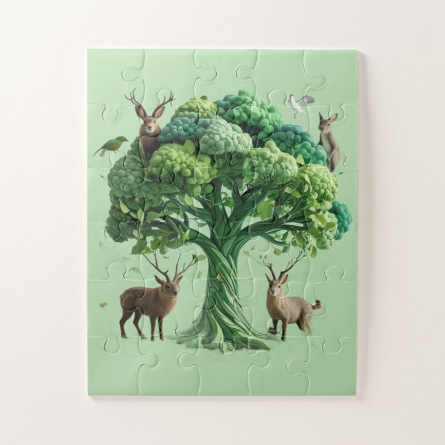 Nature Landscape Puzzle – Relaxing Jigsaw for Mind (Vertical)