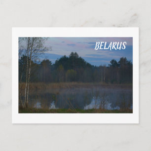 Nature Landscape Rural Scenery Lake Fog Postcard